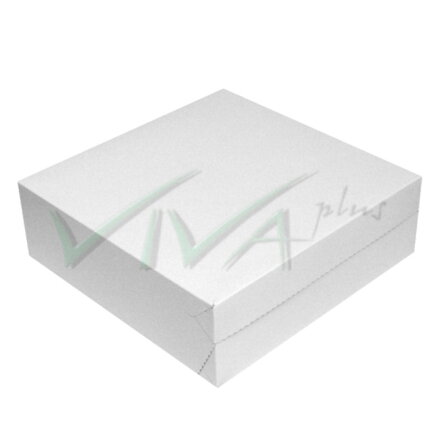 Tortová krabica 30 x 30 x 10 cm (50ks) papierová